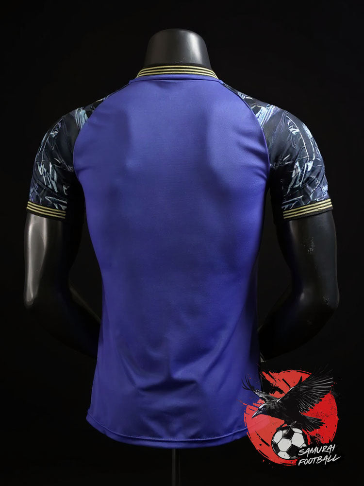 Dos du maillot bleu du Japon version Blue Lock