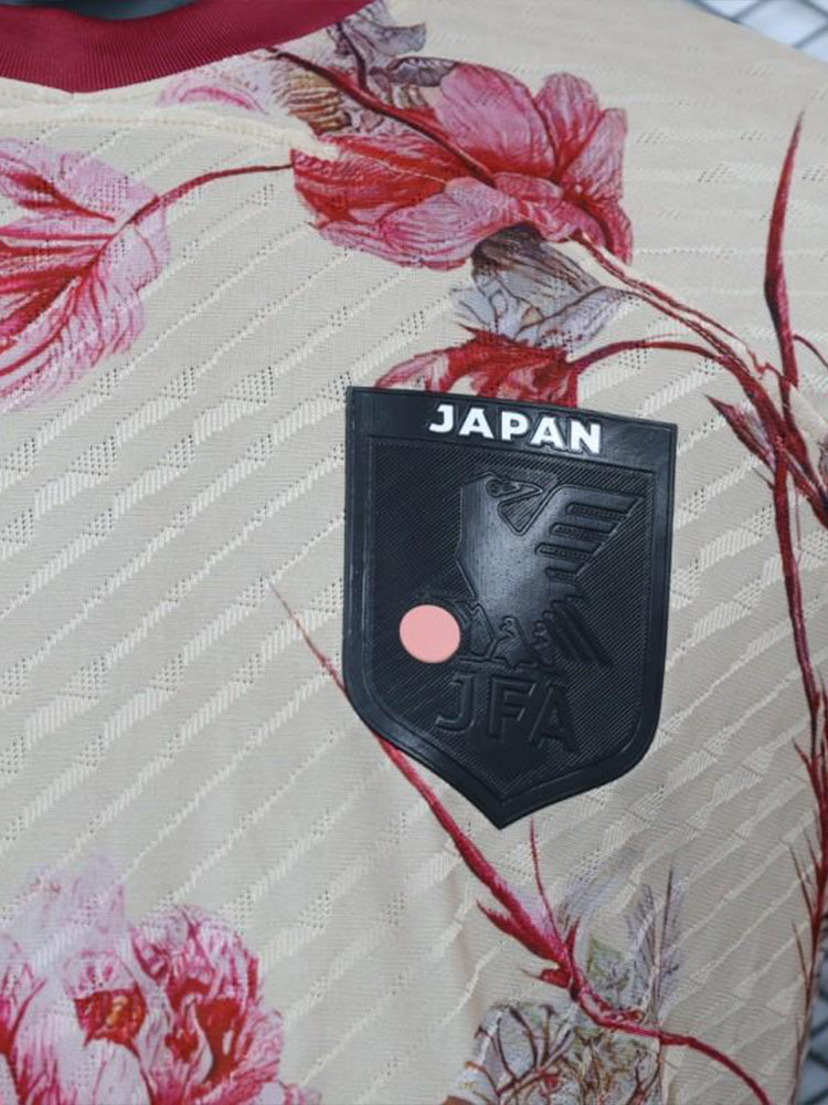 Maillot du Japon Sakura décoré de fleurs de cerisiers, logo