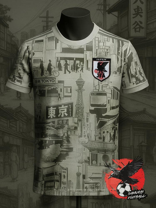 Maillot du Japon "Tokyo" noir