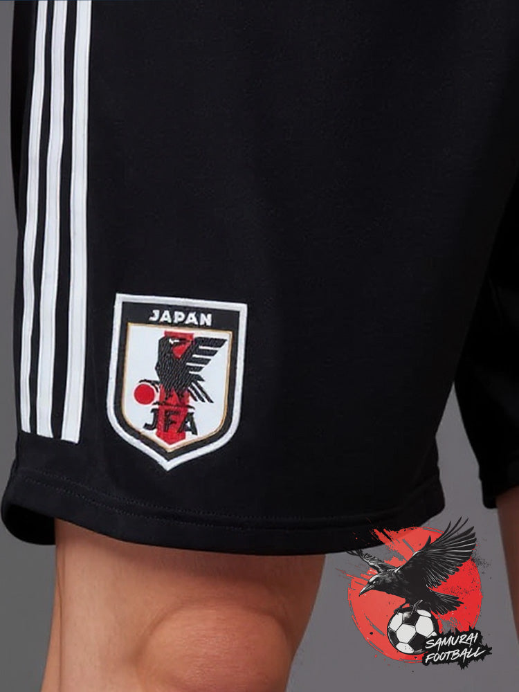 Short de football noir du Japon
