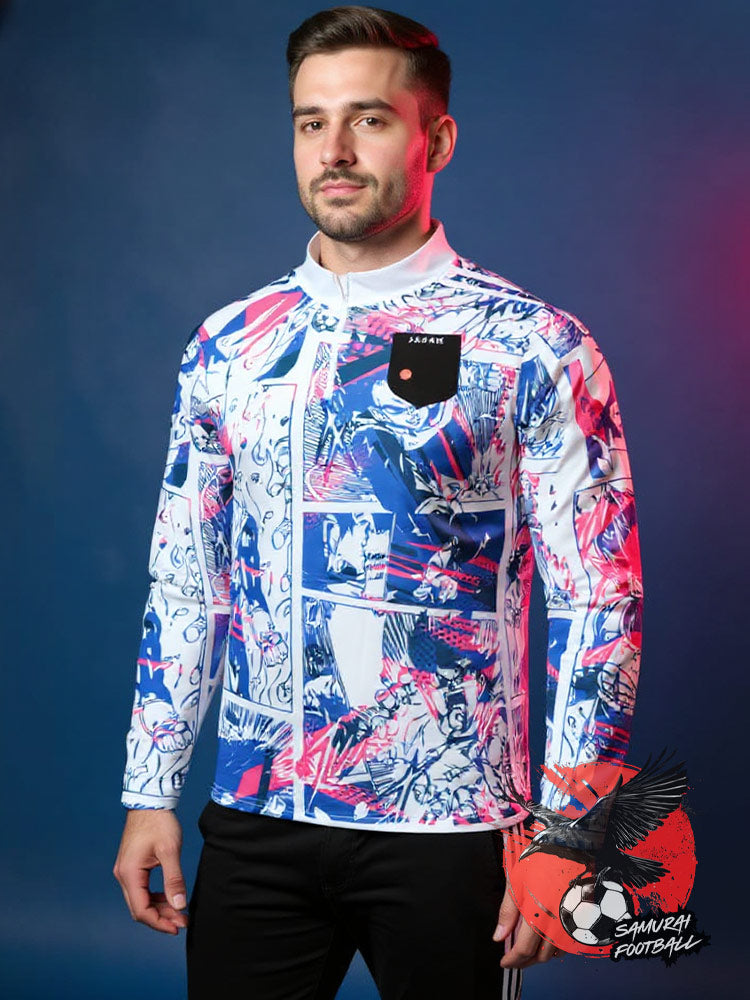 JAPAN "DRAGON BALL" BLUE/PINK JERSEY