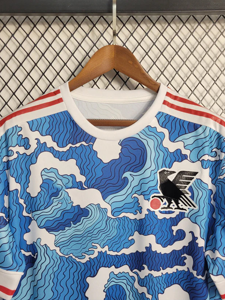 JAPAN JERSEY HOKUSAI SAMURAI FOOTBALL