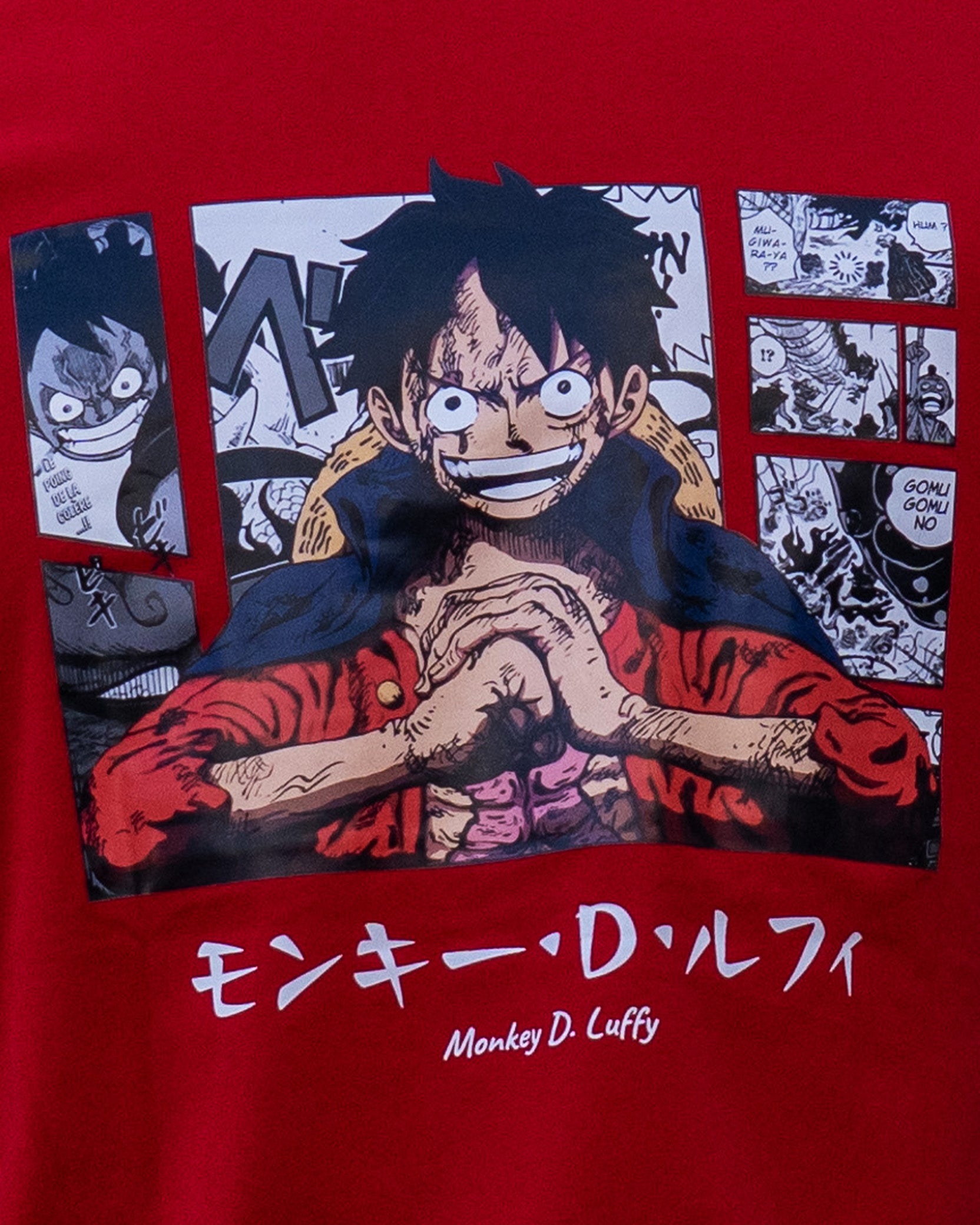 MONKEY D. LUFFY T SHIRT SAMURAI FOOTBALL