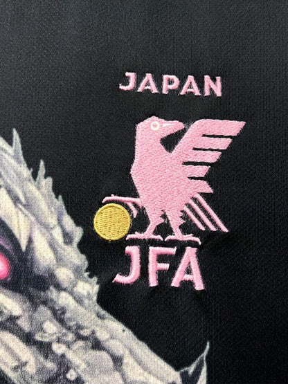 logo du maillot du japon dragon rose