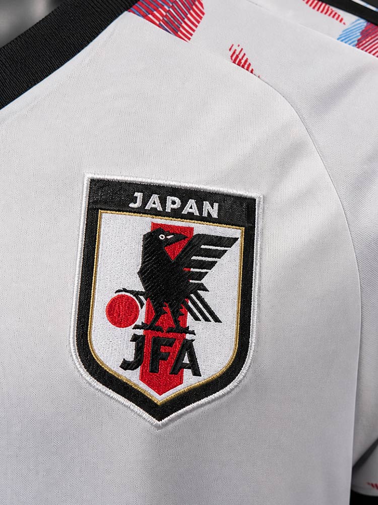 Logo du Japon sur maillot blanc