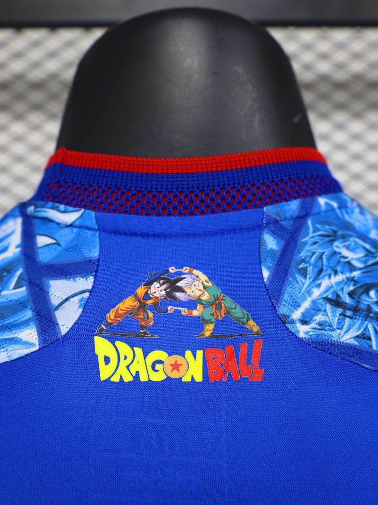 maillot du Japon Dragon Ball Z DBZ Mangas col