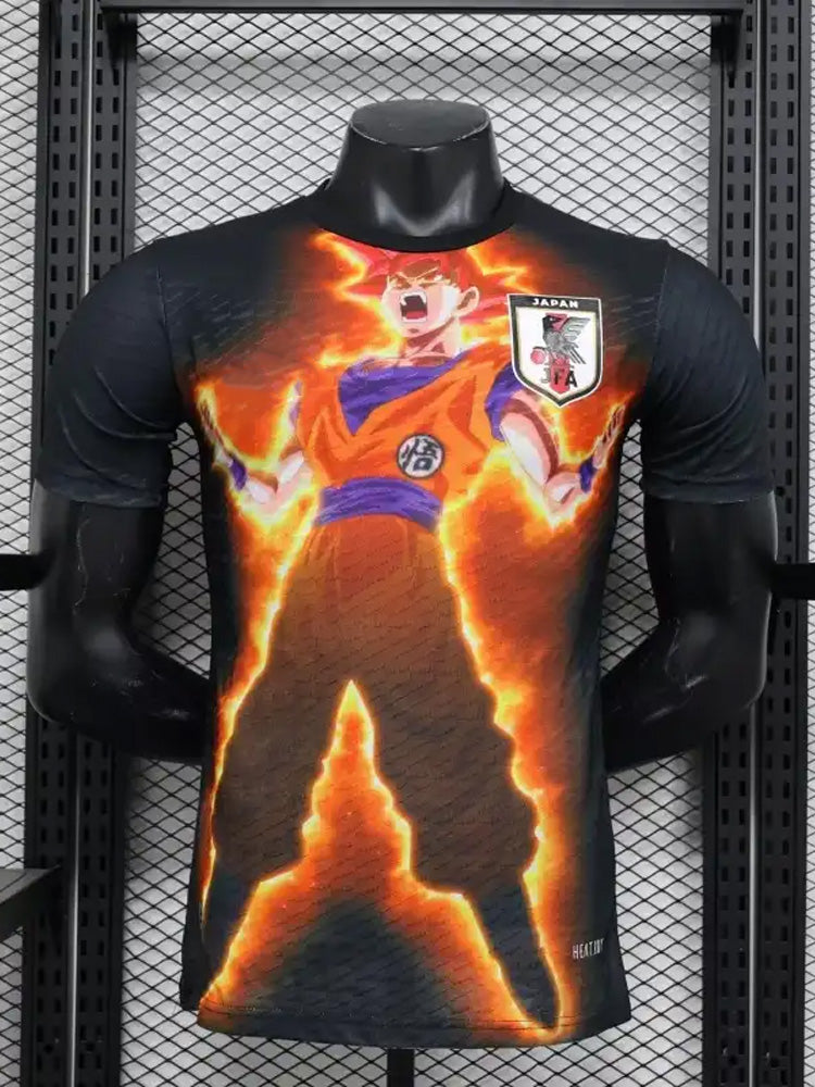 MAILLOT DU JAPON x DRAGON BALL Z "GOKU SUPER SAIYAN 3"