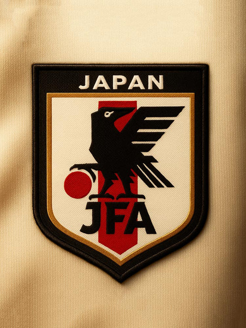 Logo du Japon sur un maillot blanc