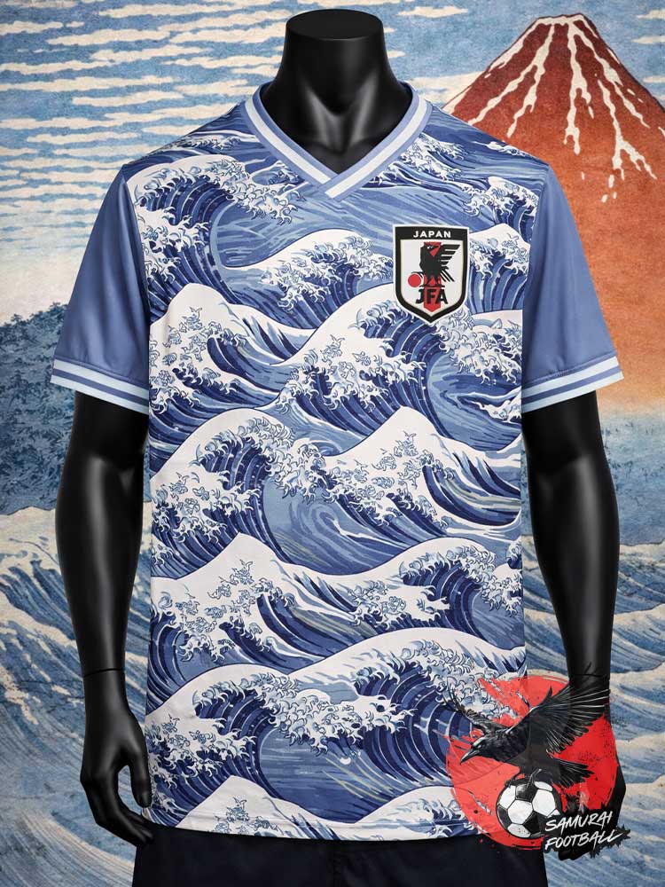maillot du Japon Hokusai de la vague de Kanagawa