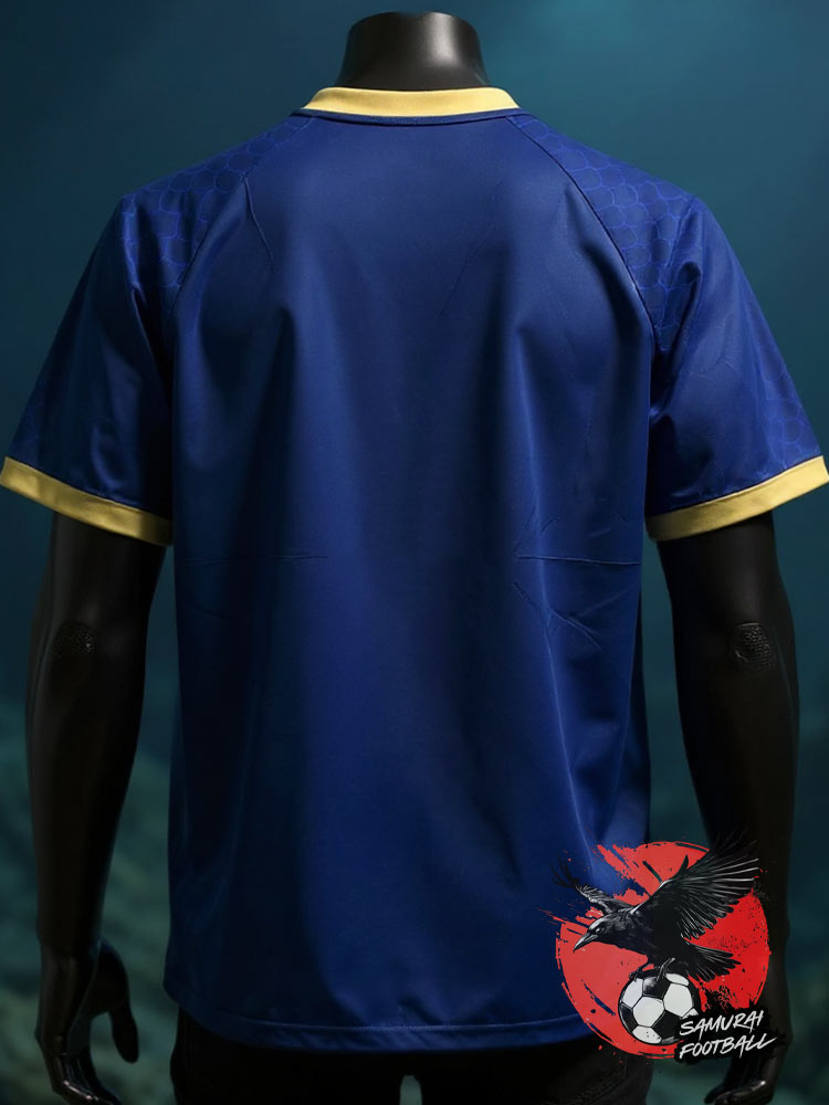 maillot dragon bleu du Japon style océan