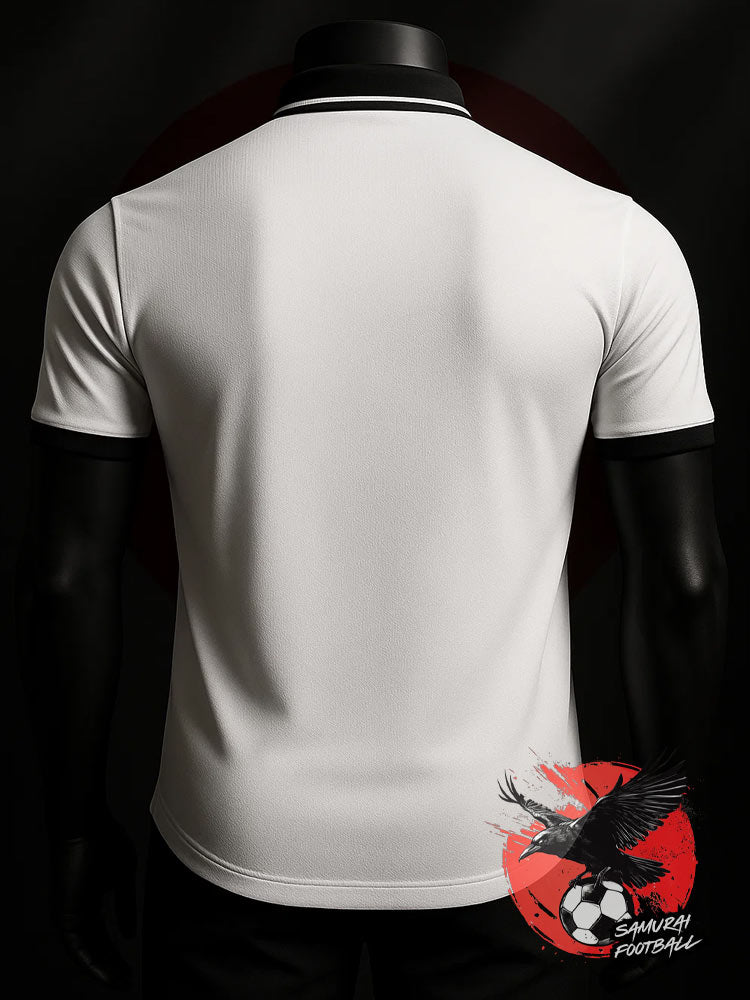 Maillot du Japon blanc de dos