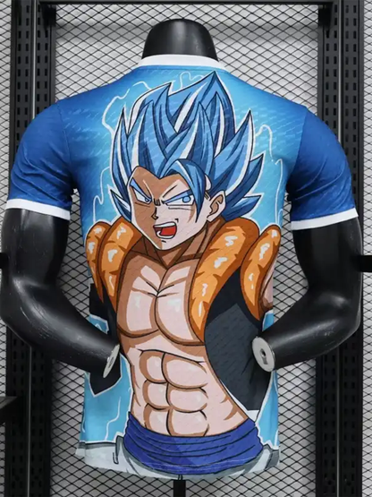 Maillot du Japon et Dragon Ball Super de Gogeta Super Saiyan Blue Divin