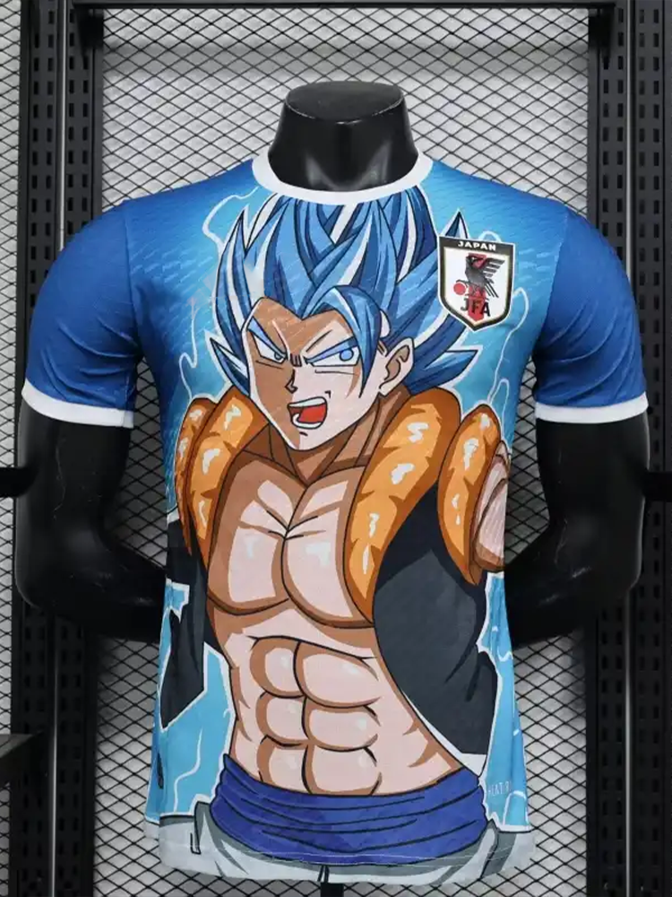 Maillot du Japon et Dragon Ball Super de Gogeta Super Saiyan Blue Divin