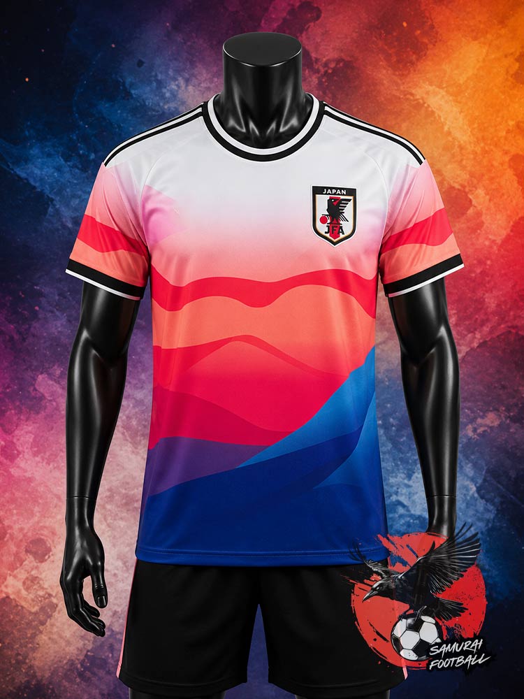 maillot du Japon coloré 