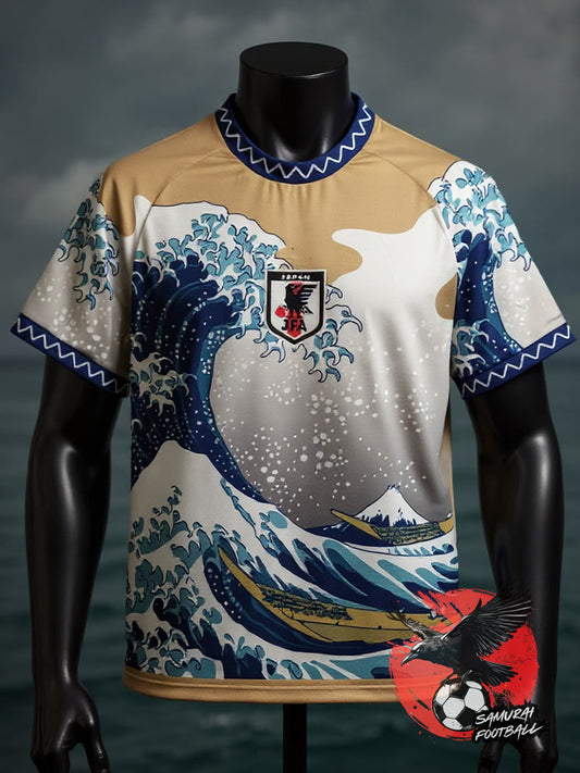 maillot du Japon Hokusai de la vague de Kanagawa