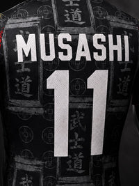 Flocage MUSASHI 11 sur le maillot Bushido du Japon