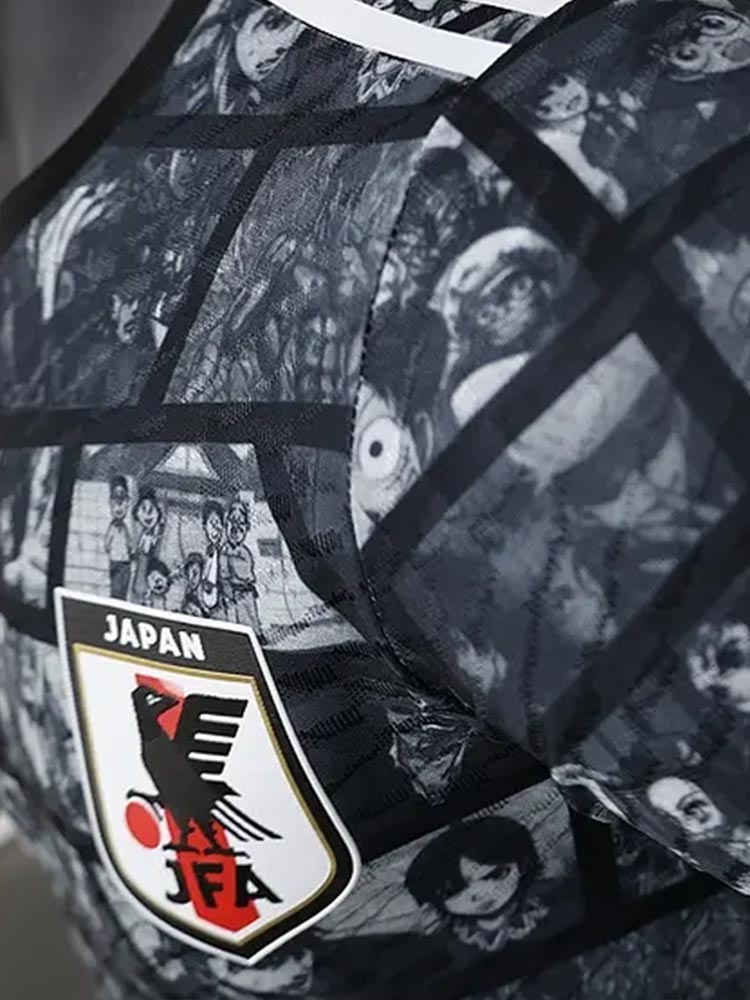 BLUE "MANGAS" JAPAN JERSEY
