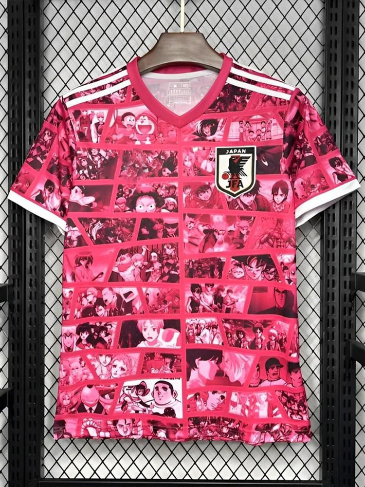 RED "MANGAS" JAPAN JERSEY