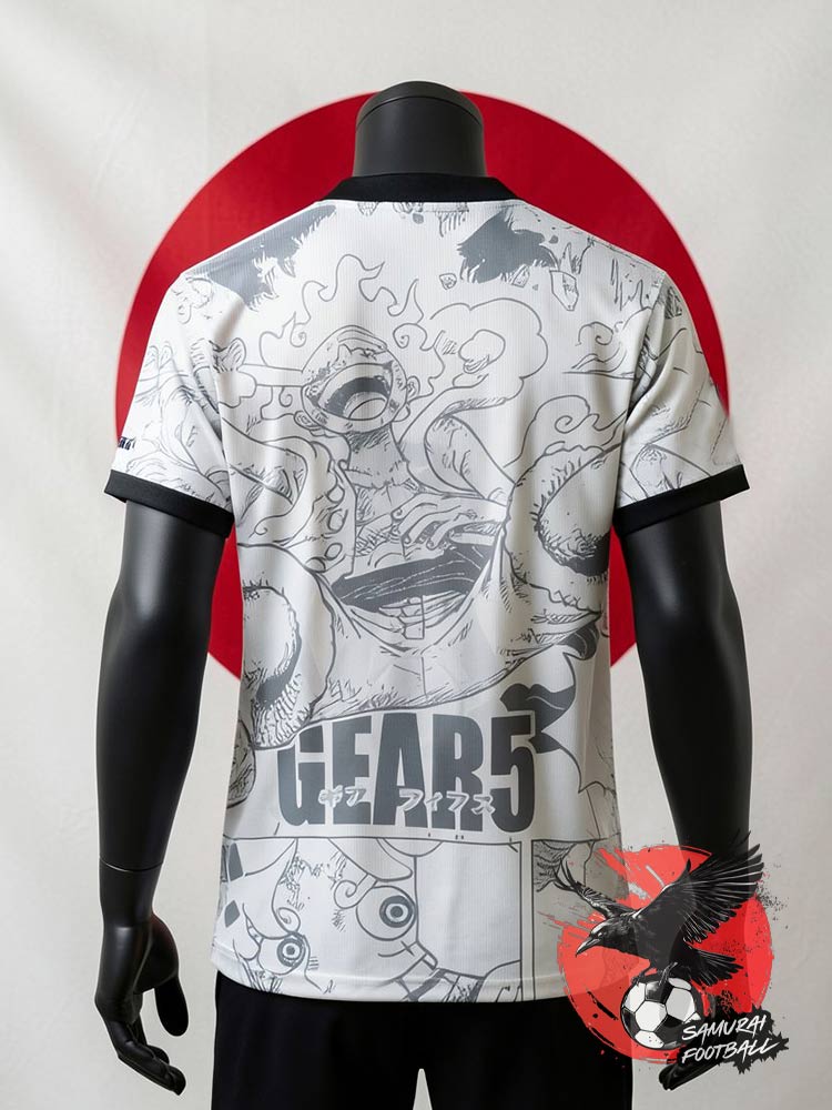 JAPAN JERSEY x ONE PIECE “LUFFY GEAR 5” – SAMURAI FOOTBALL