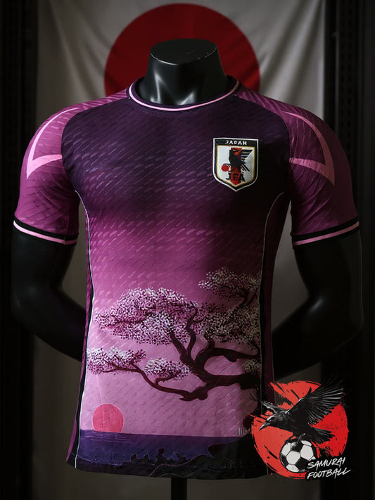 Maillot du Japon rose avec un prunier