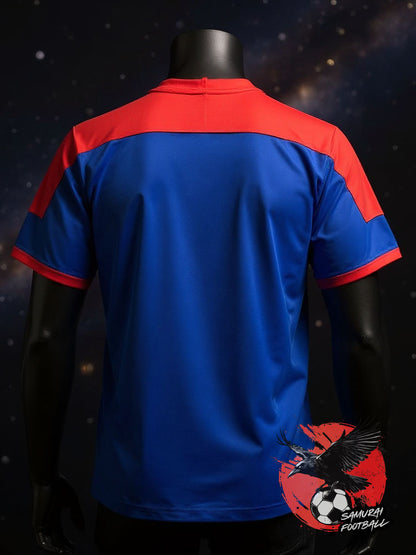 maillot du Japon Saint Seiya en bleu et rouge