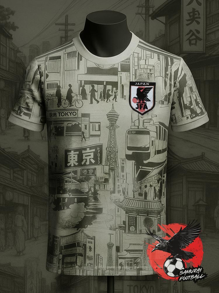 MAILLOT DU JAPON "TOKYO" ROUGE
