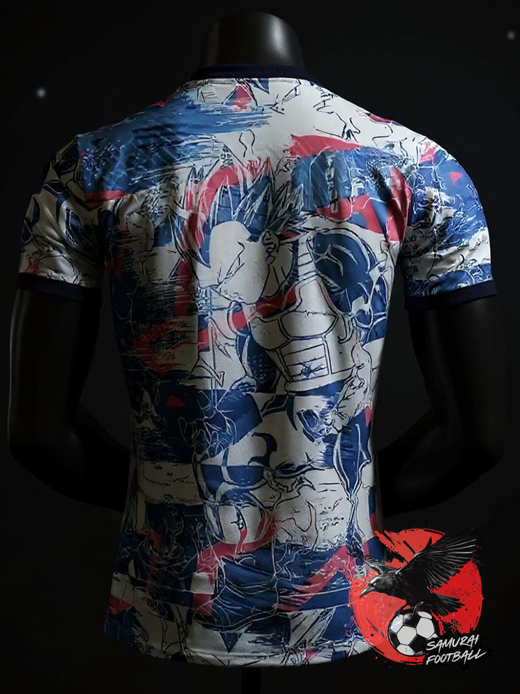 Maillot du Japon avec Vegeta en forme de Dieu de la Destruction