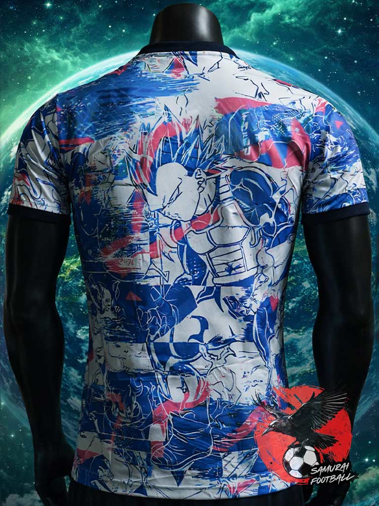 Maillot du Japon avec Vegeta en forme de Dieu de la Destruction