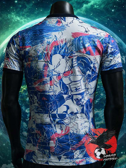 Maillot du Japon avec Vegeta en forme de Dieu de la Destruction