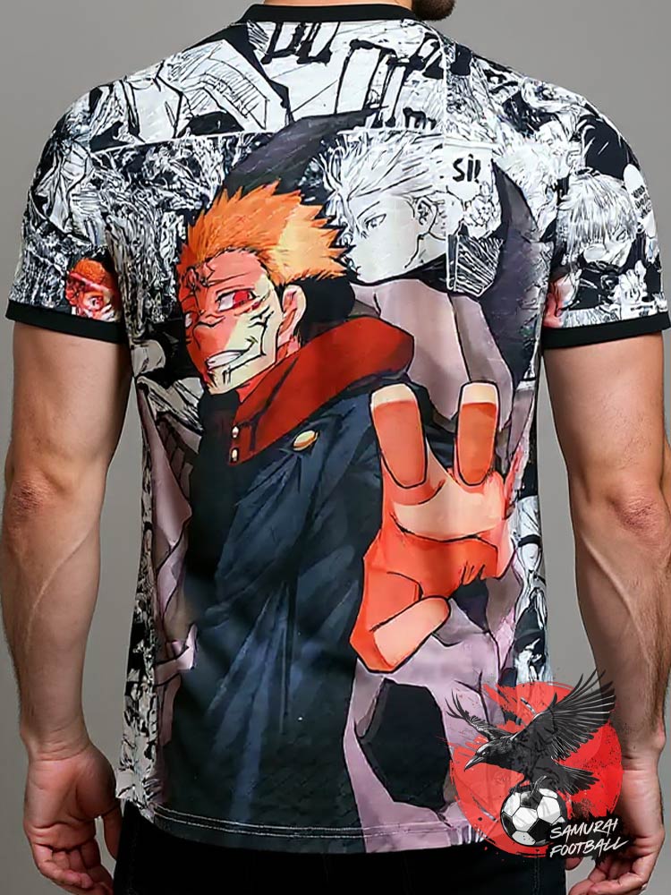Dos du maillot de Jujutsu Kaisen