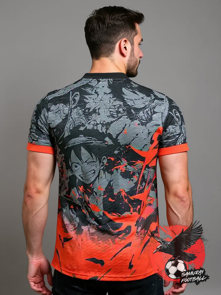 JAPAN JERSEY x ONE PIECE “MUGIRAWA NO LUFFY” – SAMURAI FOOTBALL