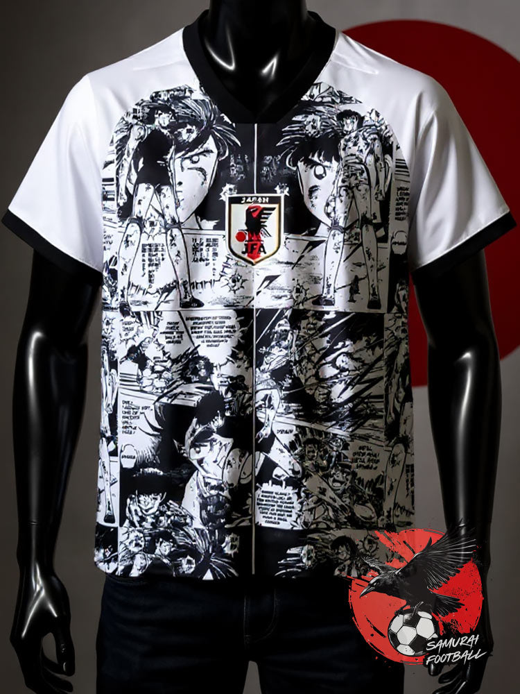 maillot de football du japon de Captain Tsubasa (Olive et Tom)
