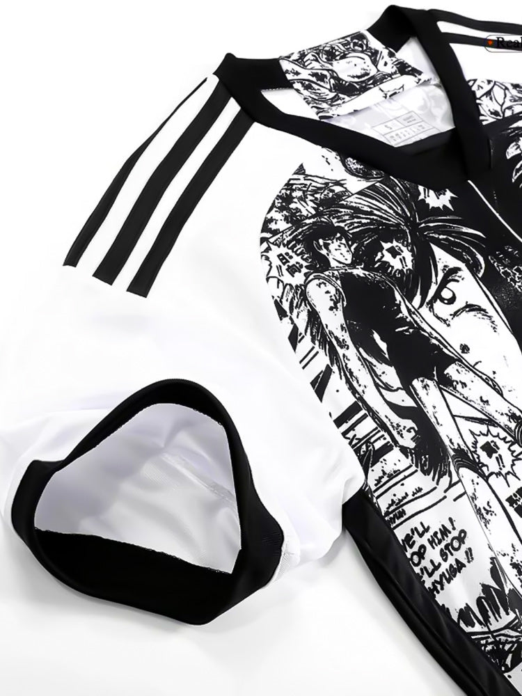 Unisex Anime Captain Tsubasa Cosplay Costume Sports Shirt Shorts Uniform  Jersey