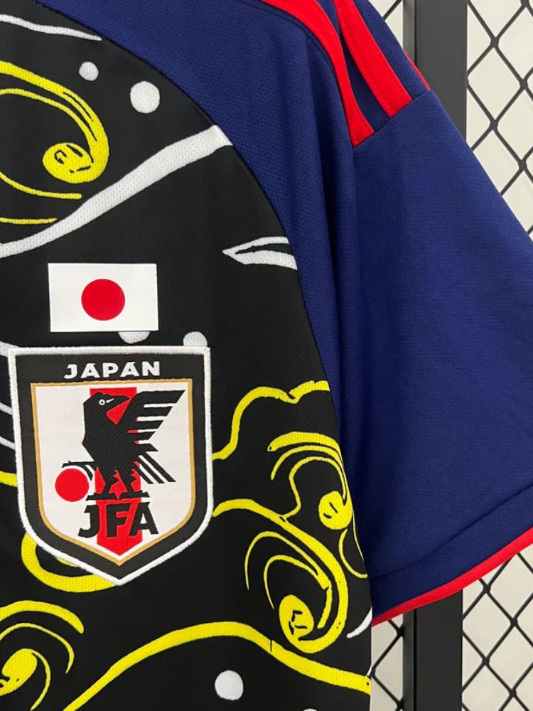 MAILLOT DU JAPON "BLACK WAVES"